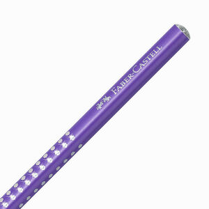 Faber Castell Sparkle Işıltılı B Ahşap Kurşun Kalem Pearl Purple - #118204 2047 - Thumbnail