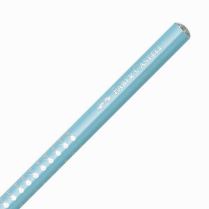 Faber Castell Sparkle Işıltılı B Ahşap Kurşun Kalem Pearl Turquoise - #118205 2054 - Thumbnail