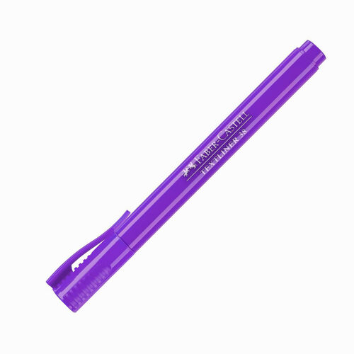 Faber Castell Textliner 38 Flourescent Purple İşaretleme Kalemi 157736 5852
