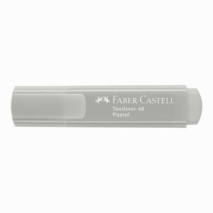 Faber Castell Textliner 46 İşaretleme Kalemi Pastel Silk Grey 6344 - Thumbnail