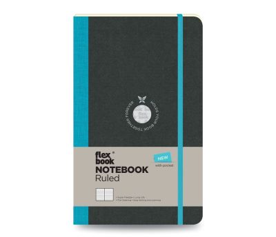 Flex Book Notebook Small Çizgili Defter Turkuaz 2652