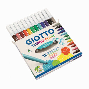 Giotto Turbo Maxi 12'li Keçeli Kalem Seti 3007 - Thumbnail
