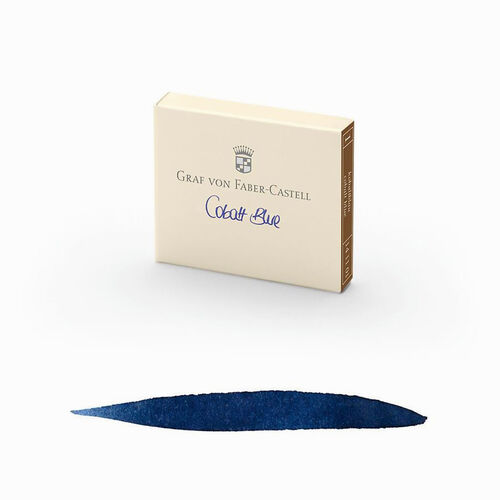 Graf von Faber Castell 6'lı Kartuş Cobalt Blue 141101