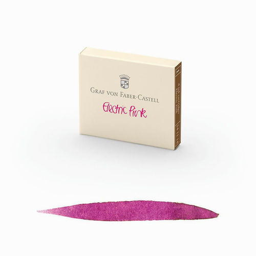 Graf von Faber Castell 6'lı Kartuş Electric Pink 141114 1147