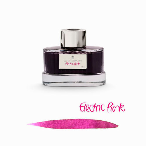 Graf von Faber Castell 75 ml Şişe Mürekkep Electric Pink 141014