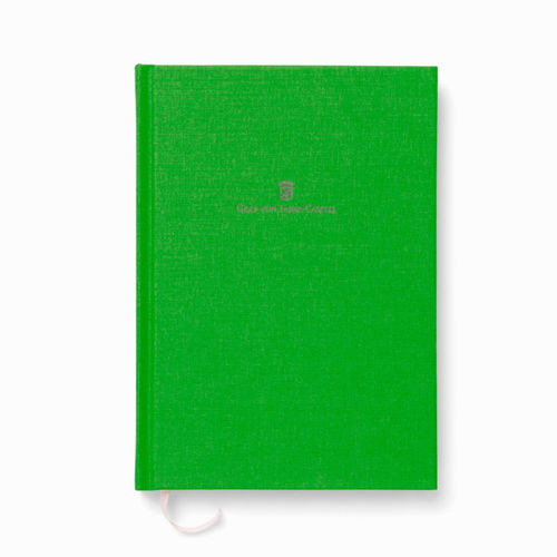 Graf von Faber Castell A5 Keten Kapak Çizgisiz Defter Viper Green 188674 6747