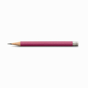Graf von Faber Castell Cedar Wood 3'lü Guilloche İdeal Kurşun Kalem Yedeği Electric Pink 118662 - Thumbnail