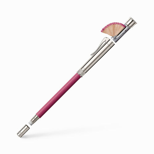 Graf von Faber Castell Ideal Kurşun Kalem Platin Electric Pink