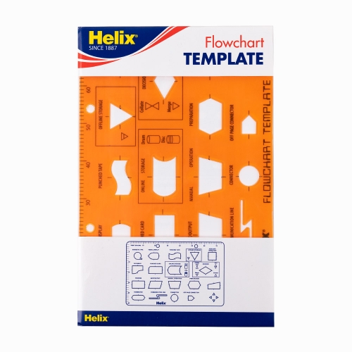 Helix Flowchart Template Akış Şeması Şablonu 7718