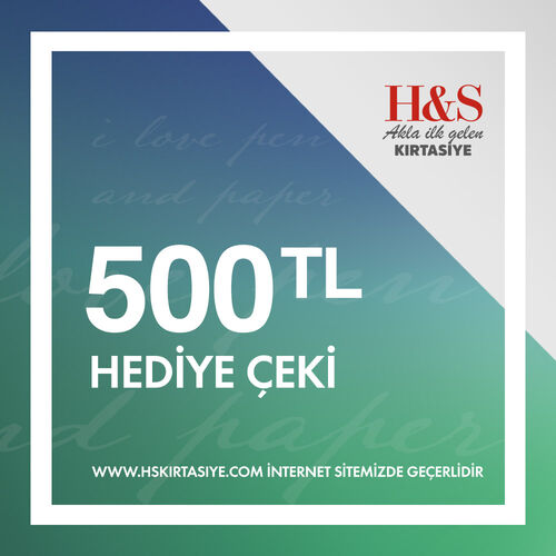 H&S Dijital E-Hediye Çeki 500 TL