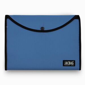 JACBAG Çıtçıtlı Folder Jac Blue Jac-37 7827 - Thumbnail