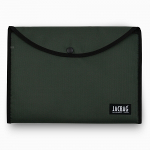 JACBAG Çıtçıtlı Folder Jac Army Green Jac-37 7827 - Thumbnail