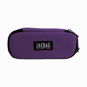JACBAG Oval Jag Purple Kalem Çantası 7773 - Thumbnail