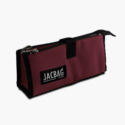 JACBAG Twin Jac Kalem Çantası Garnet 7766