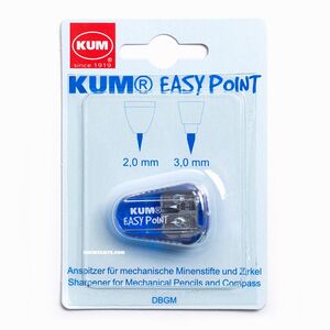 KUM Easy Point 2 Bölmeli 2mm-3mm Kalemtraş 105 71 12 1965 - Thumbnail