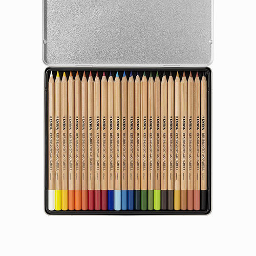 Lyra Rembrandt Aquarell Pencils Metal Kutulu 24 Renk Sulu Boya Kalem Seti 0489