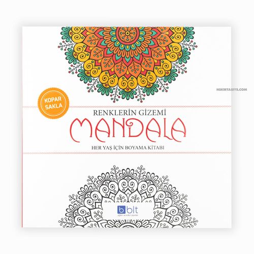 Mandala Renklerin Gizemi Her Yaş İçin Boyama Kitabı 1215