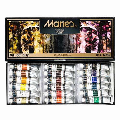 Marie's 18 Renk 12ml Yağlı Boya Seti 0315