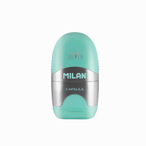 Milan Capsule Silver Edition Silgili Kalemtraş Mint Yeşili 7741 - Thumbnail