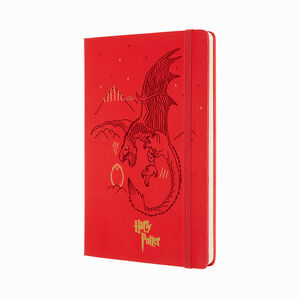 Moleskine Harry Potter Limited Edition - Dragon 13x21cm Çizgili Defter 3722 - Thumbnail