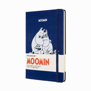Moleskine MOOMIN Limited Edition - Royal Blue 13x21cm Çizgili Defter 3500 - Thumbnail
