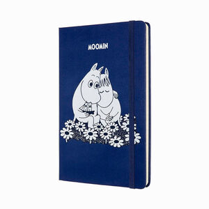 Moleskine MOOMIN Limited Edition - Royal Blue 13x21cm Çizgili Defter 3500 - Thumbnail