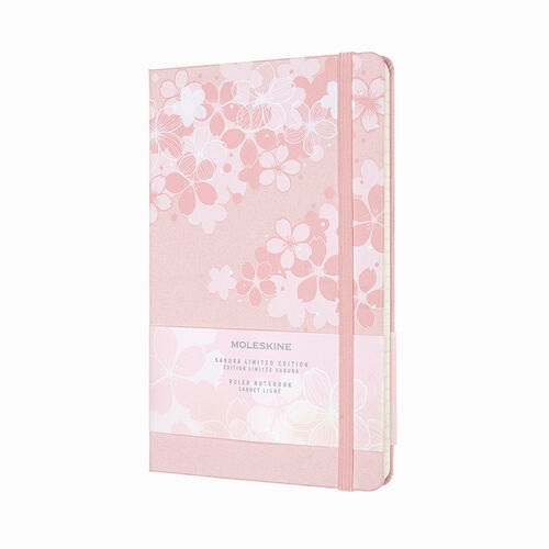 Moleskine Sakura Limited Edition 13x21cm Çizgili Defter Dark Pink 1298
