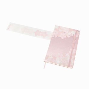 Moleskine Sakura Limited Edition 13x21cm Çizgisiz Defter Light Pink 1304 - Thumbnail