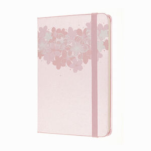Moleskine Sakura Limited Edition 9x14cm Çizgisiz Defter Light Pink 1328 - Thumbnail