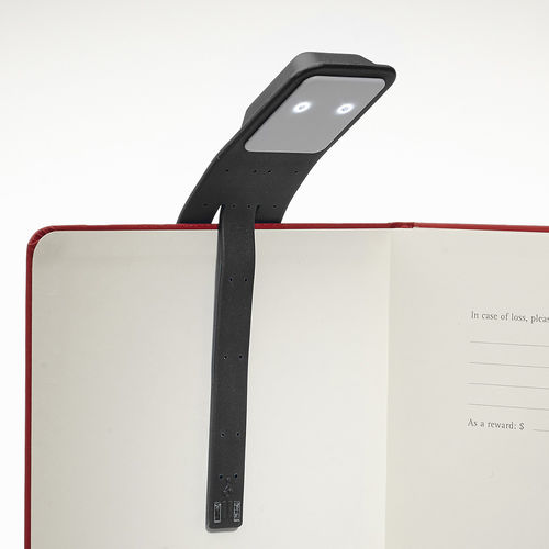 Moleskine USB Şarjlı LED Kitap Okuma Işığı Siyah 9874