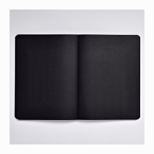 nuuna Çizgisiz Siyah Defter NOT WHITE - BLACK (A5 Premium kağıt - 176 sayfa) 54532 - Thumbnail