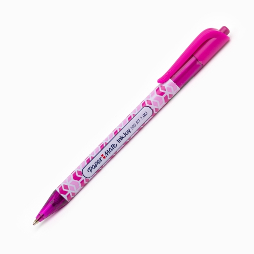 Paper Mate Ink Joy 100 RT 1.0 Tükenmez Kalem Pink 8558