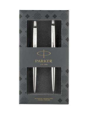 Parker Jotter Metal Tükenmez Kalem ve 0.5mm Mekanik Kurşun Kalem Seti 3764