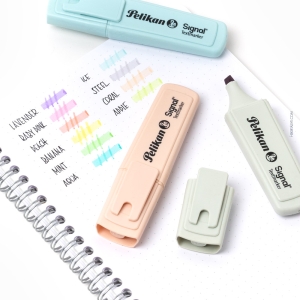Pelikan Signal Textmarker Pastel 10 Renk İşaretleme Kalemi Seti - Thumbnail