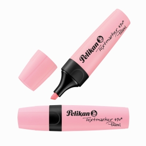 Pelikan Textmarker 490 Pastel İşaretleme Kalemi Pastel Pale Pink 7358 - Thumbnail