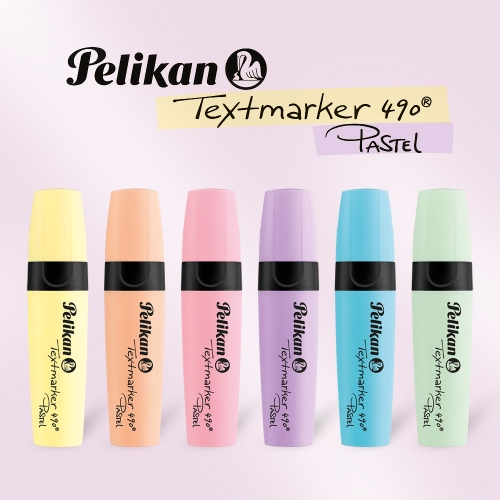 Pelikan Textmarker 490 Pastel İşaretleme Kalemi Pastel Pale Pink 7358