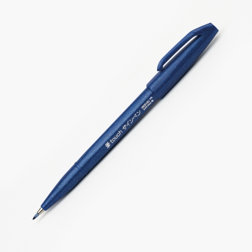 Pentel Touch Brush Pen Blue 7076