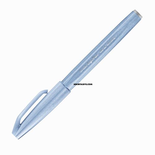 Pentel Brush Sign Pen Touch Grey Blue SES15C 5095