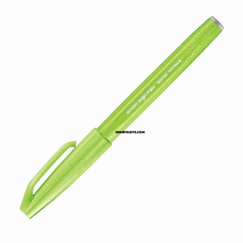 Pentel Brush Sign Pen Touch Light Green SES15C 5040