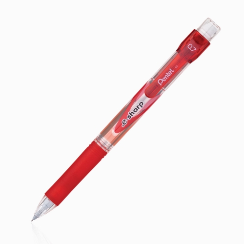 Pentel e-sharp 0.7 mm Mekanik Kurşun Kalem Kırmızı 0270