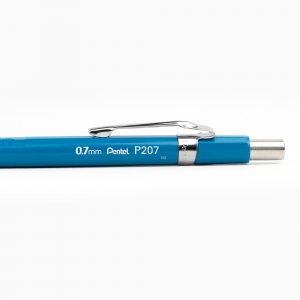 Pentel P207 0.7 mm Mekanik Kurşun Kalem Mavi P207-C 7003 - Thumbnail