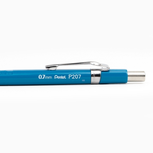 Pentel P207 0.7 mm Mekanik Kurşun Kalem Mavi P207-C 7003