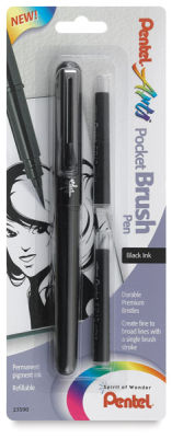 Pentel Pocket Brush Pen Cep Tipi Fırça Kalem 2430