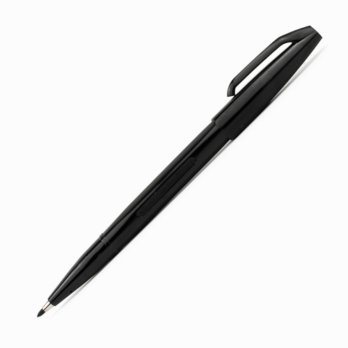 Pentel S520-A İmza Kalemi Siyah 0012