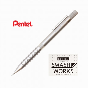 Pentel Smash Works Limited Edition 0.3 mm Mekanik Kurşun Kalem Smart Silver 0883 - Thumbnail