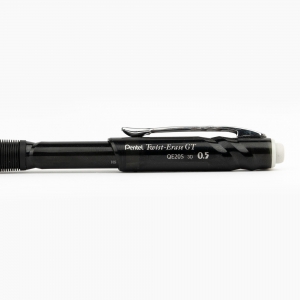 Pentel Twist-Erase GT 0.5 mm Mekanik Kurşun Kalem Siyah QE205A 0631 - Thumbnail