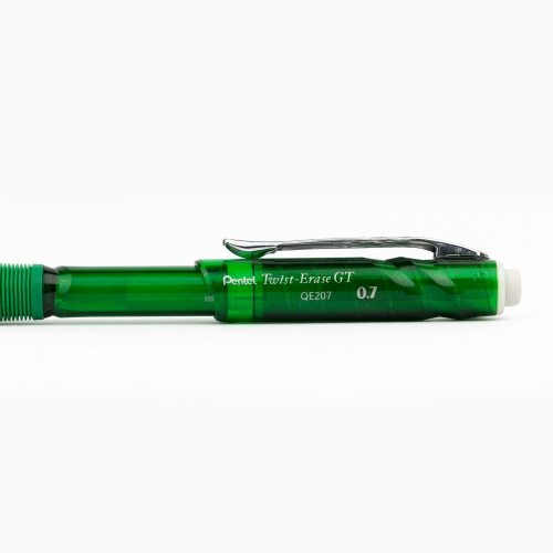 Pentel Twist-Erase GT 0.7 mm Mekanik Kurşun Kalem Yeşil QE207D 0785