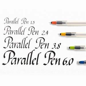 Pilot Parallel Pen 6.0 mm Kaligrafi Kalemi FP3-60N-SS 2395 - Thumbnail