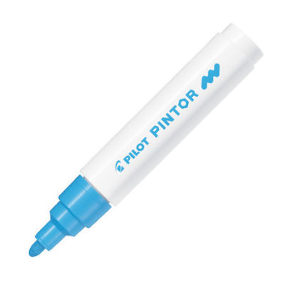 Pilot Pintor Marker Pen Bullet Açık Mavi 2015