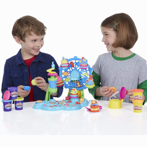 Play-Doh Cupcake Festivali ve Oyun Hamuru B1855 8650 - Thumbnail